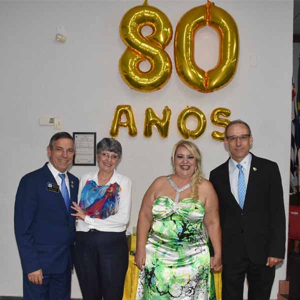 Rotary Club de Paraguaçu Paulista completa 80 anos