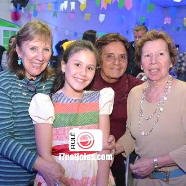 RETROSPECTIVA - 23/07/2015 - Irmãs Galvão ganham arraiá no Rotary Club