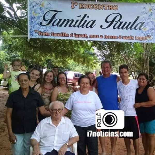 RETROSPECTIVA - 31/12/2015 - Família Paula realiza o 1º Encontro