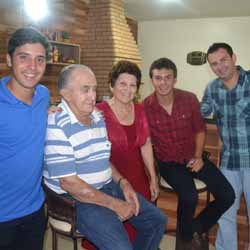 RETROSPECTIVA - 27/12/2014 - Famílias Gomes e Castro se reúnem para ceia